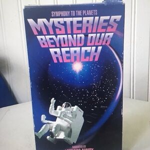Mysteries Beyond Our Reach VHS - Blue Space Documentary Cover